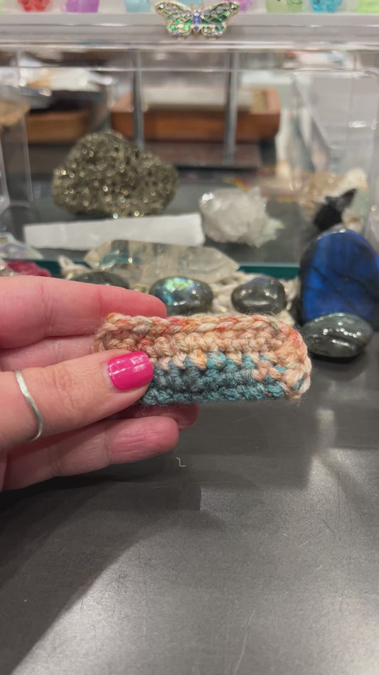 Handmade Crochet Marble Fidget